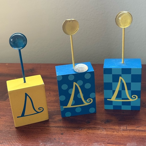 Delta Delta Delta Cork Board and Photo Blocks Set - Picture 2 of 9